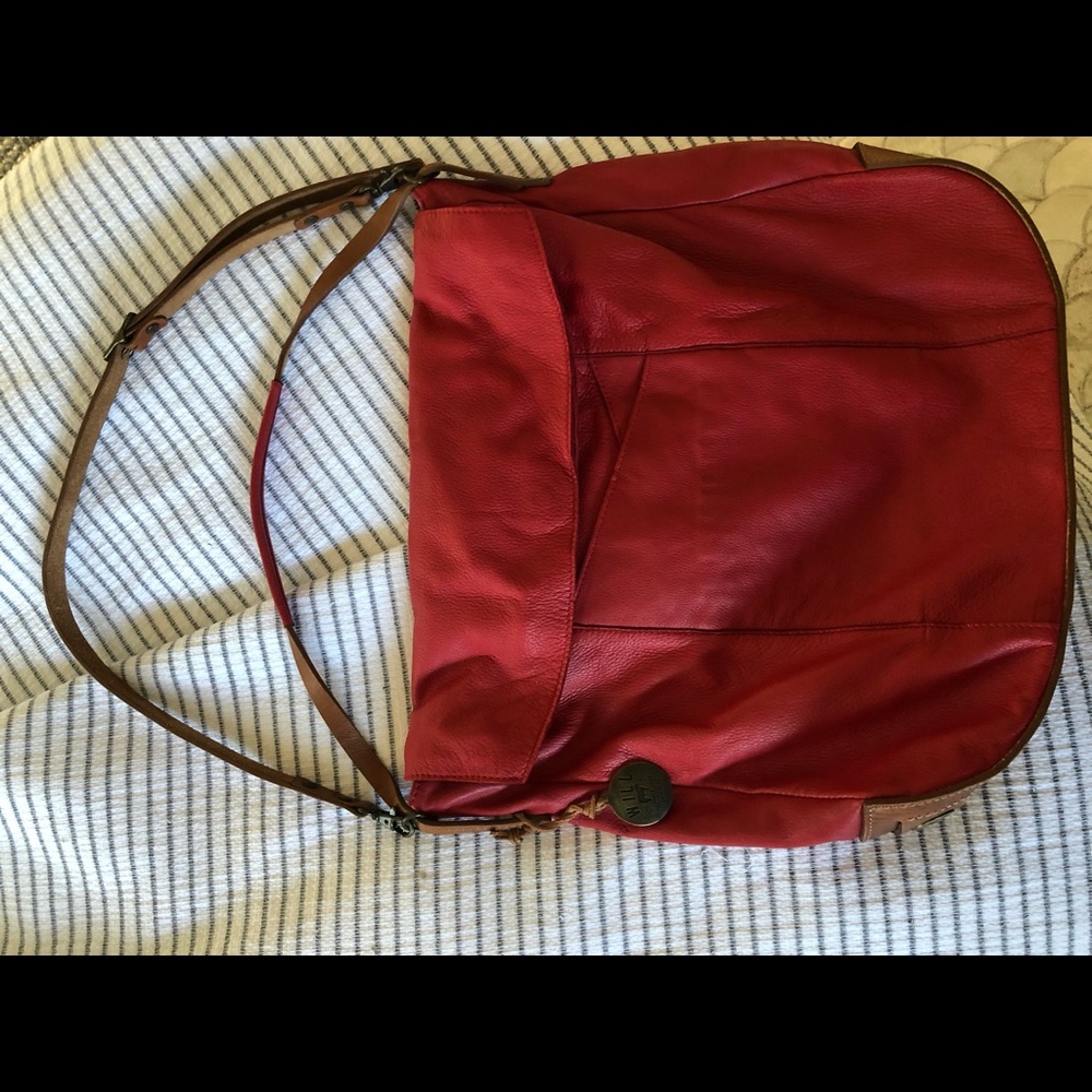 Red, Will leather goods bag